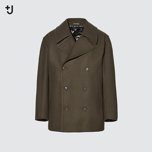 Uniqlo Jil Sander +J wool blend oversized peacoats - 유니클로 질샌더 +J울블렌드오버사이즈피코트