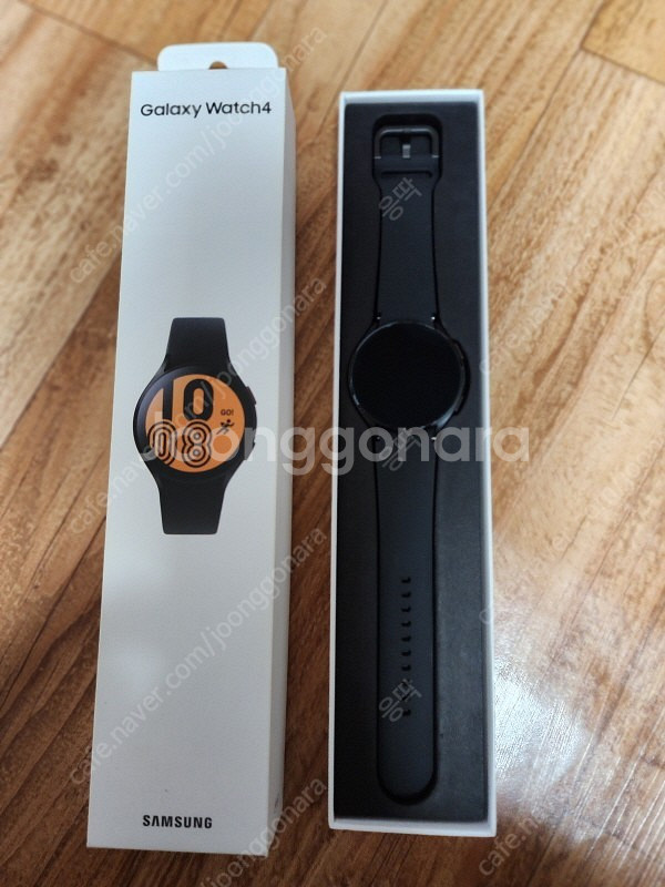 갤럭시워치4 44mm 블루투스(검정색) 사진有--0