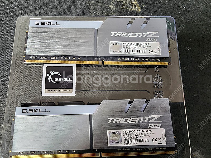 G.SKill DDR4-3600 64GB(32GB*2E...--0