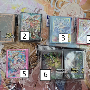 각종 TCG 카드 게임 물품(슬리브,매트,덱케이스) 판매합니다