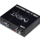 [중고]HDMI TO VGA 컨버터/ NEXT-2215HVC/HDMI를 VGA 아날로그신호로 변환출력 컨버터 판매합니다.