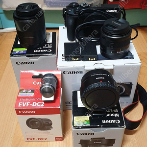 EOS M6 Makr-2 입문자 패키지 팝니다!