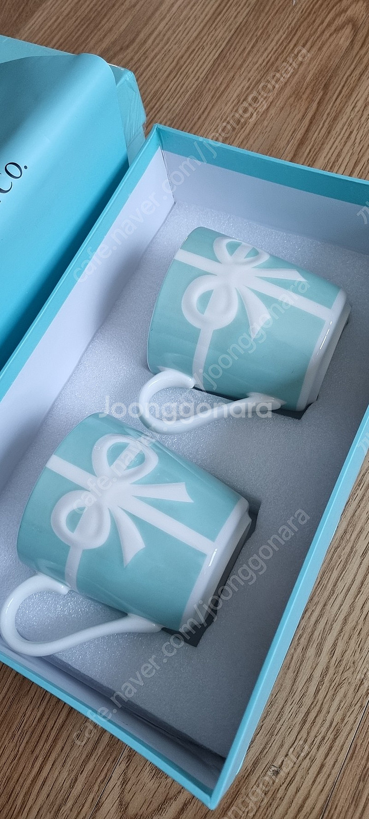 tiffany & co 머그잔--1