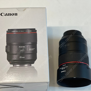 캐논 EF 85mm F1.4L IS USM 망원렌즈 손만두 렌즈 판매합니다