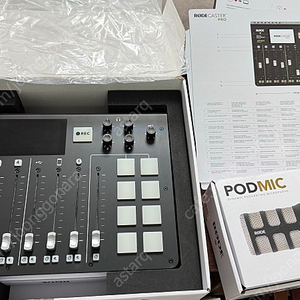 로데 캐스터 프로(Rode Caster Pro) & 팟마이크(Pod Mic) 팝니다