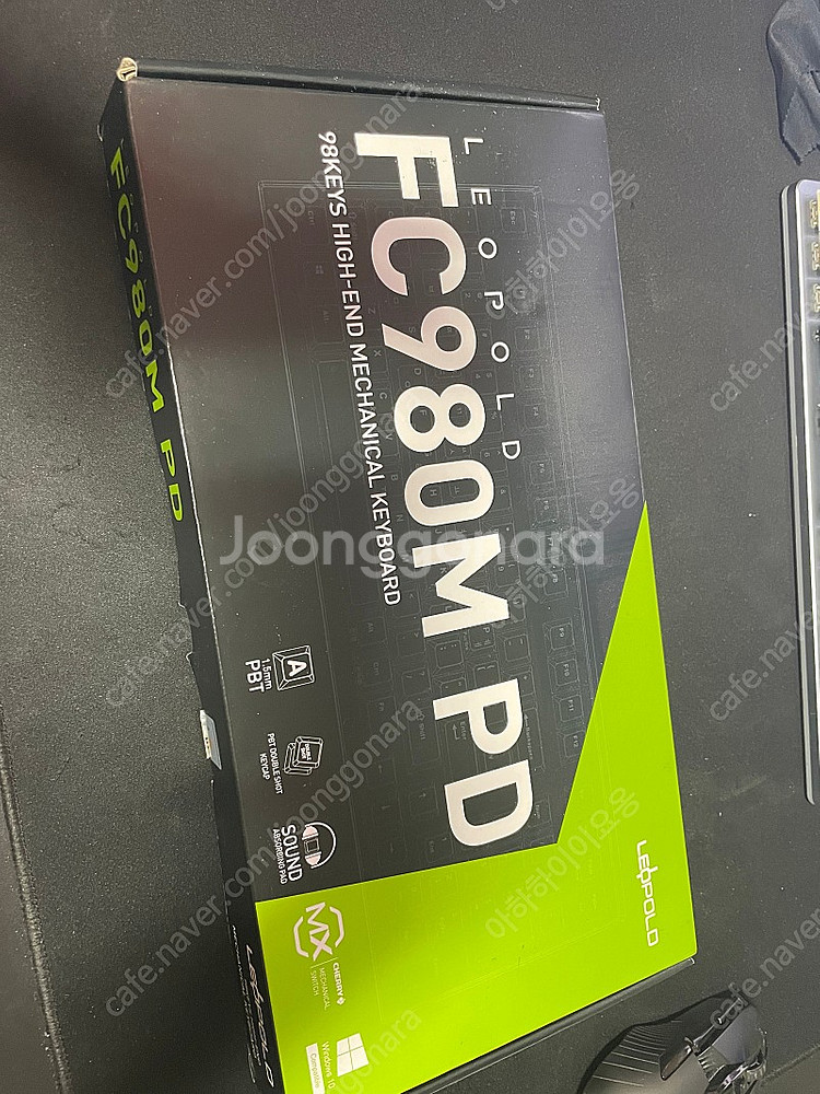 레오폴드 fc980M fc980 PD 유선 갈축 + 갤...--2