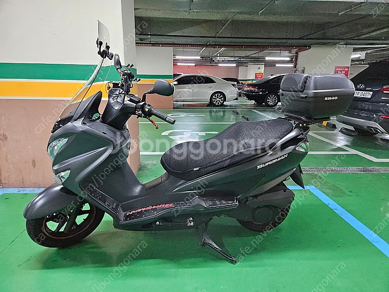 18년식 버그만 125cc 팝니다. 부천.--1