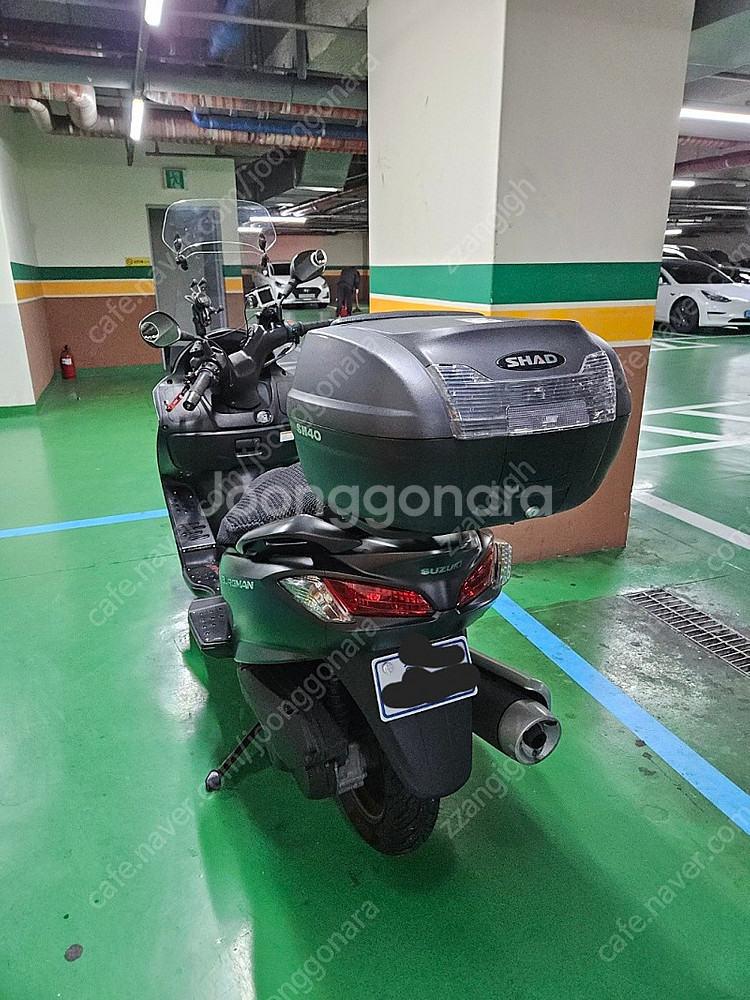 18년식 버그만 125cc 팝니다. 부천.--2