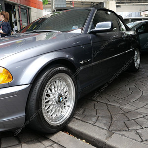 BBS RS ST E46 3시리즈에 장착한 17인치 휠타이어 판매합니다