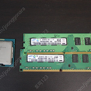 CPU i7 3770 DDR3 4g x 2