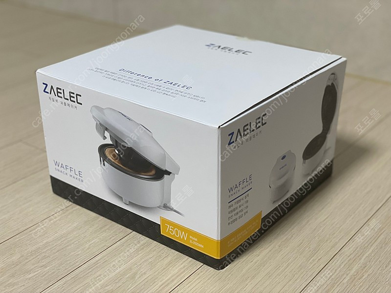 자일렉 컵와플 메이커 ZL-2025WM 새상품 이미지