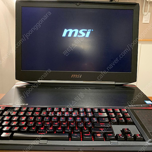 MSI GT80S-6QE 18.4인치 게이밍 노트북 팝니다.