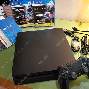 PS4 슬림 제트블랙 (CUH-2117A) 싸게 판매 처분