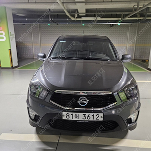 2018년식 더 뉴 코란도 스포츠 2.2 CX5 2WD 클럽 주행거리101800km