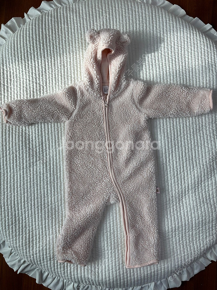 갭 곰돌이 우주복 핑크 6-12m--0