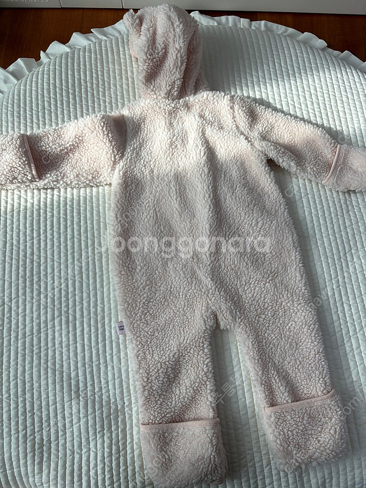 갭 곰돌이 우주복 핑크 6-12m--2