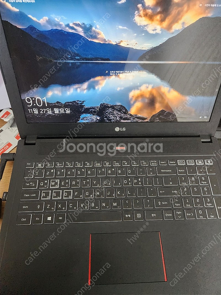 LG 게이밍 노트북 팝니다 15G870-XA70K--2