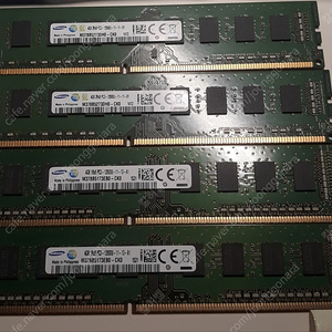 DDR3 12800U 메모리 4개 일괄 판매합니다