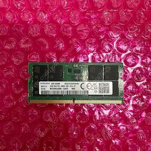 노트북용 DDR5 32GB 램 판매합니다(PC5-38400)