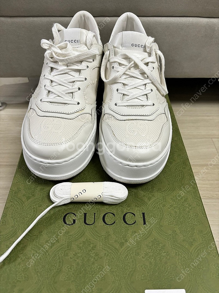 구찌 엠보스 스니커즈 정품 사이즈 7.5 (265-270)--1