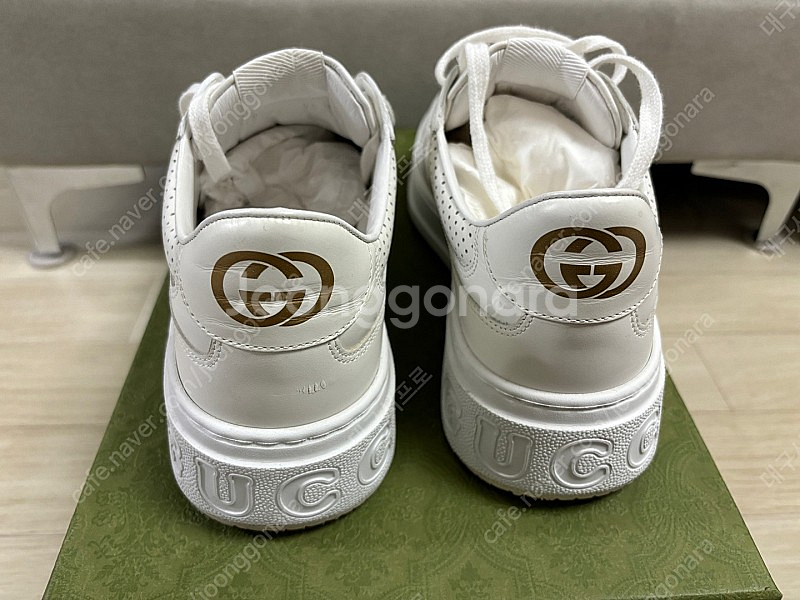 구찌 엠보스 스니커즈 정품 사이즈 7.5 (265-270)--2