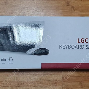 LG 무선 키보드 마우스 세트 MKS8000 블랙