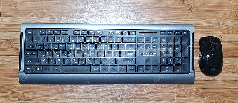 LG 무선 키보드 마우스 세트 MKS8000 블랙--4