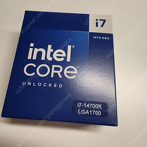 인텔 CPU i7 14700k 미개봉 정품