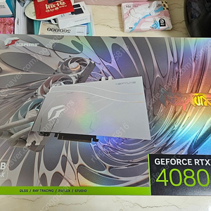 (미개봉)COLORFUL iGame 지포스 RTX4080 Neptune OC 16GB 판매&교환!~
