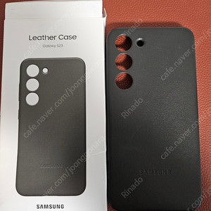 갤럭시s23 정품가죽케이스 팝니다.