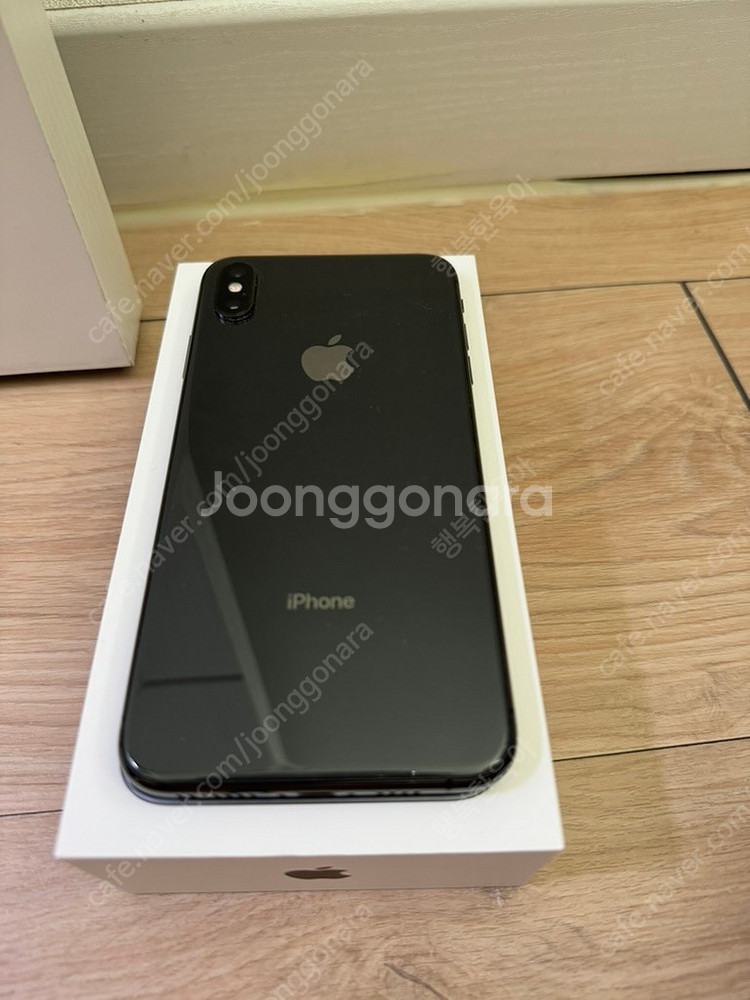 아이폰 XS MAX 64G 스페이스그레이(블랙) 팝니다...--0