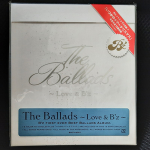 비즈 B'z The Ballads CD 미개봉 신품