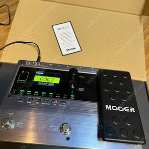 Mooer GE150 기타 멀티이펙터