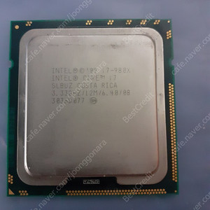i7-980x CPU + 인텔 익스트림 타워쿨러