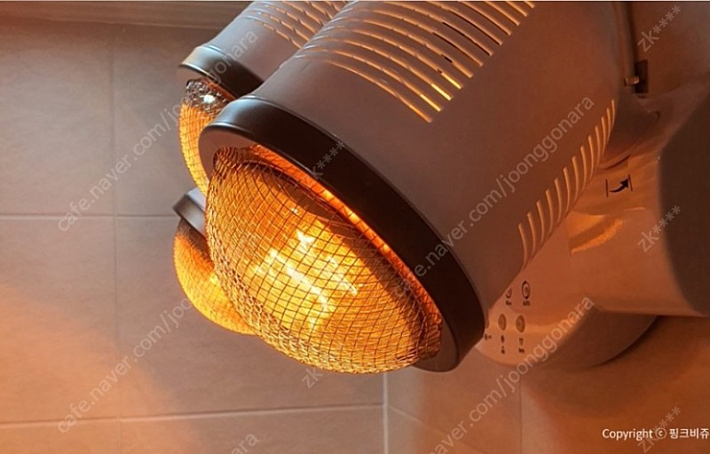 바튬 3구 욕실난방기 팝니다 이미지