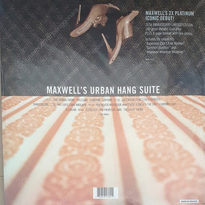 미개봉 Maxwell (맥스웰) - Maxwell's Urban Hang Suite (2LP)