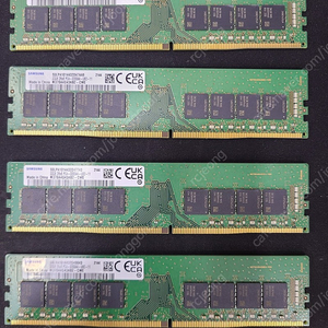 삼성 DDR4 3200 32G 4장(128G)