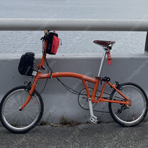 Brompton 브롬톤 20년식 오렌지 외장3단