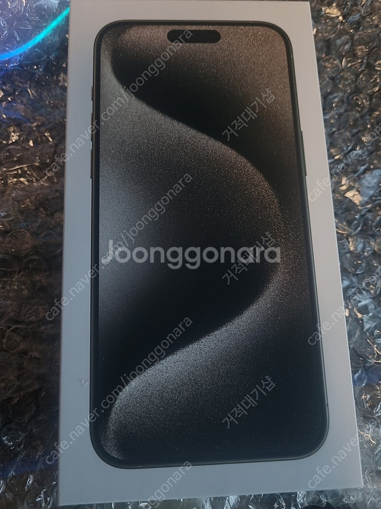 미개봉 자급제 아이폰15 프로맥스 256g--0