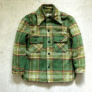 60~70's Towncraft for JC Penney CPO 울 셔츠 55 Size