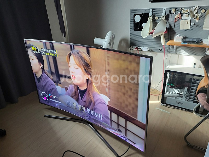 삼성 커브드 4K TV UN65MU7500FXZA 팝니...--2