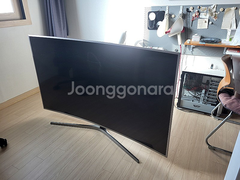 삼성 커브드 4K TV UN65MU7500FXZA 팝니...--0