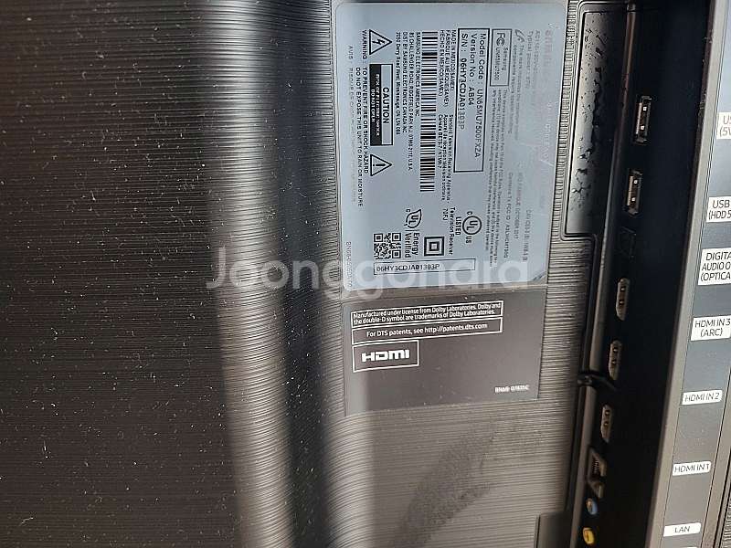 삼성 커브드 4K TV UN65MU7500FXZA 팝니...--6