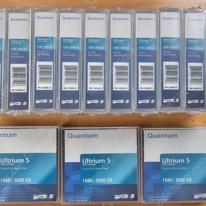 [미개봉] Quantum LTO-5 Ultrium 데이터 카트리지 1.5TB