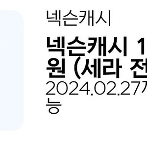 넥슨 캐시 10만원 팔아요