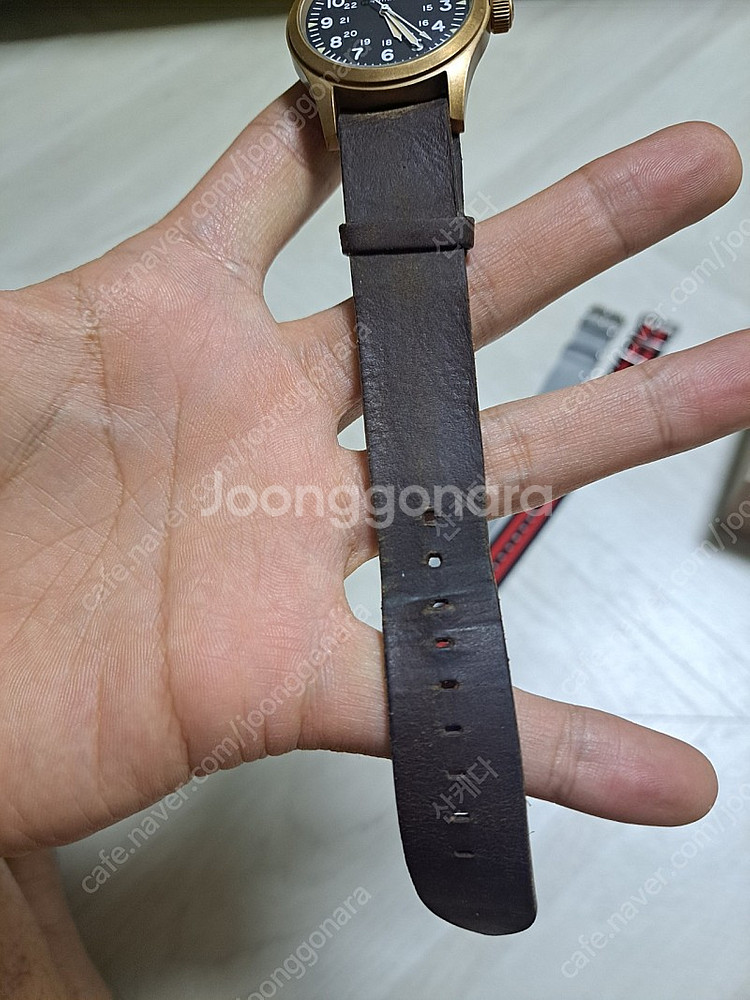 해밀턴 카키필드 브론즈 팝니다.--5