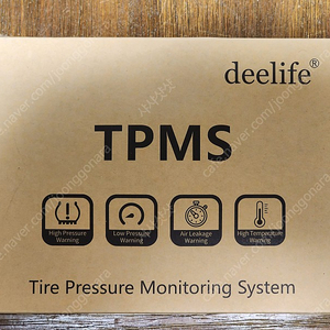 deelife 안드로이드 올인원용 TPMS MU9F