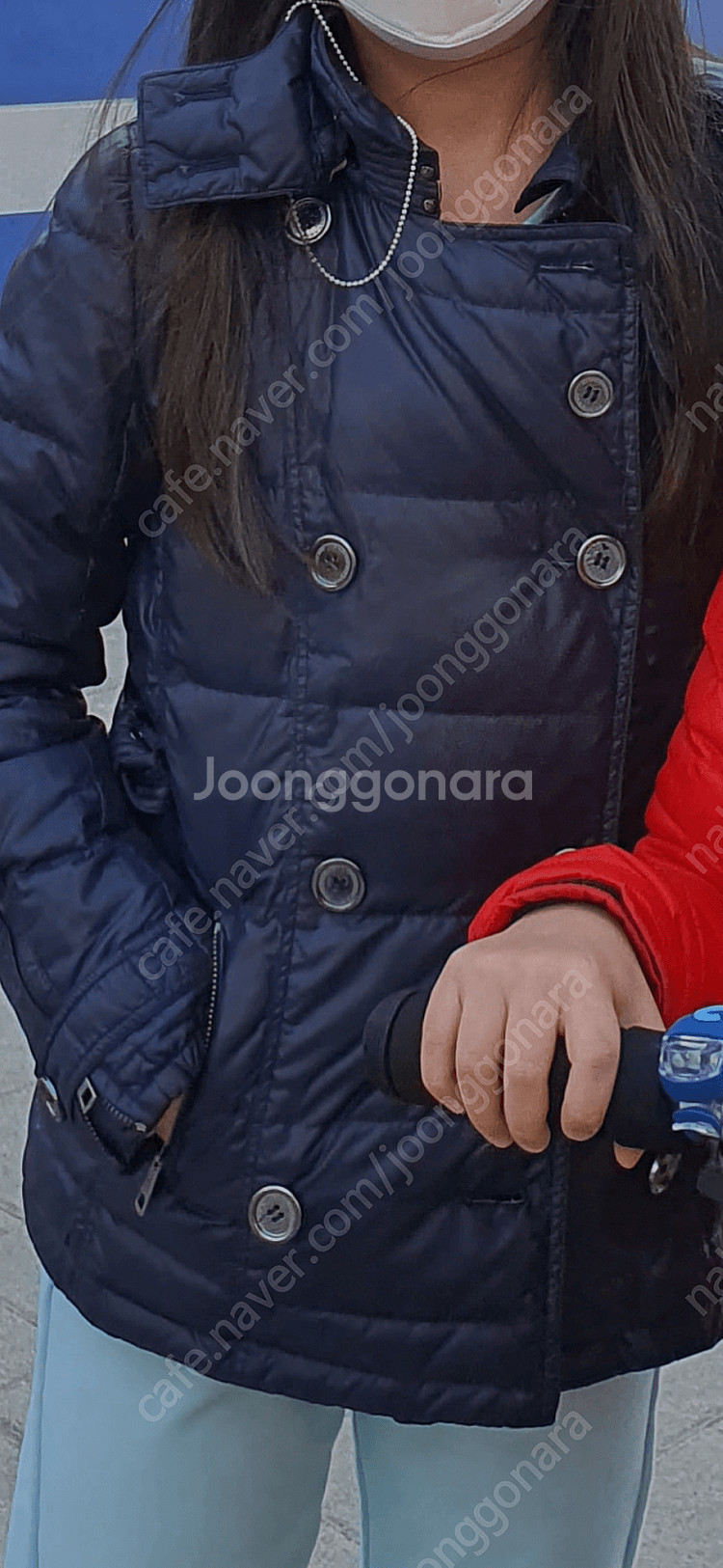 버버리 패딩 10y 여아--1