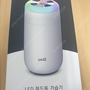 지니큐(ziniQ) LED 무드등 가습기 (ZQ-HM300) 팝니다.