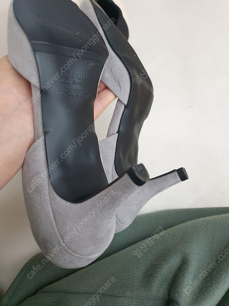 줄로그 니트 구두 245--4